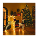 Christmas Lighted Reindeer With 50 120 Led Bulbs