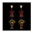 Christmas Lights 125Cm Lamp Post 50 Led Fairy Light Decorations