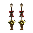 Christmas Lights 125Cm Lamp Post 50 Led Fairy Light Decorations