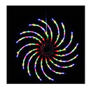 Christmas Lights 128 Led Spin Motif Light Decorations