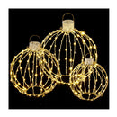 Christmas Lights 320 Led Fairy Light 3Pcs Ball Decorations