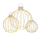Christmas Lights 320 Led Fairy Light 3Pcs Ball Decorations
