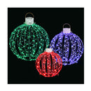Christmas Lights 320 Led Fairy Light 3Pcs Ball Decorations Set