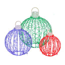Christmas Lights 320 Led Fairy Light 3Pcs Ball Decorations Set