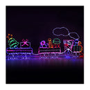 Christmas Lights 631 Led Train Motif Light Decorations