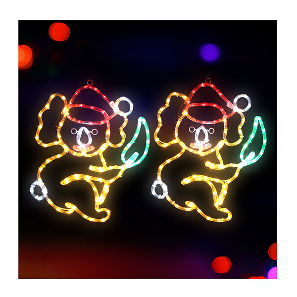 Christmas Lights Motif 216 Led Rope Light Outdoor Decoration