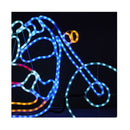 Christmas Lights Santa Motorbike Led Rope Lights Motifs