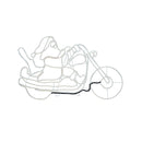 Christmas Lights Santa Motorbike Led Rope Lights Motifs