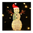 Christmas Lights Snowman 80 Led Decorations
