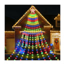 Christmas Lights Waterfall String Light 340 Led