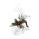 Christmas Reindeer 32Cm Glitter Deer Ornaments Party Decorations