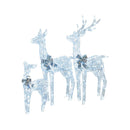 Christmas Reindeer Display Set 3 Indoor And Outdoor Decorations