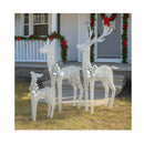 Christmas Reindeer Display Set 3 Indoor And Outdoor Decorations