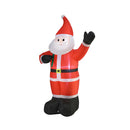 Christmas Santa Claus Inflatable With Led Lights