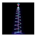 Christmas Tree 100 Rgb Led Rope Lights Xmas Trees Decoration