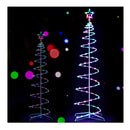Christmas Tree 100 Rgb Led Rope Lights Xmas Trees Decoration