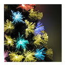 Christmas Tree 6Ft Fibre Optic Multi Colour Led Light