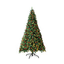 Christmas Tree 6Ft Xmas Decorations Green Led Light And Pine Cones