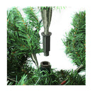 Christmas Tree 6Ft Xmas Decorations Green Led Light And Pine Cones