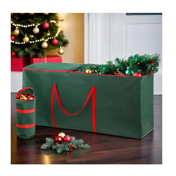 Christmas Tree Baubles Storage Bag Set Ornaments Container Box