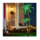 Christmas Tree Led Lighted Xmas Palm Trees Party Decorations