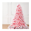 Christmas Tree Pink Xmas Tree Snowy Party Decor 810 Tips