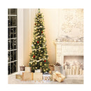 Christmas Tree Pre Lit 200 Led Lights Xmas Tree Decorations