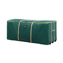 Christmas Tree Storage Bag Up To 10Ft Visible Handle Wheels Green