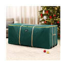 Christmas Tree Storage Bag Up To 10Ft Visible Handle Wheels Green