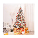 Christmas Tree With Branch Tips And Led Lights