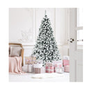Christmas Tree With Branch Tips And Led Lights
