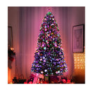 Christmas Tree With Optic Fibre Led Xmas Tree Multi Colour 280 Tips