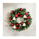 Christmas Wreath 40Cm Xmas Garland Baubles Ornaments Party Decor