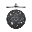 10 Inch Round Rainfall Bathroom Showerheads Abs Plastic Chrome