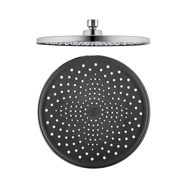 10 Inch Round Rainfall Bathroom Showerheads Abs Plastic Chrome