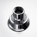 10 Inch Round Rainfall Bathroom Showerheads Abs Plastic Chrome