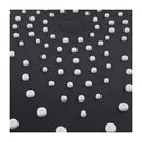 10 Inch Round Rainfall Bathroom Showerheads Abs Plastic Chrome