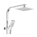8 Inch Shower Head Square 3 Modes Handheld Heads Set High Pressure