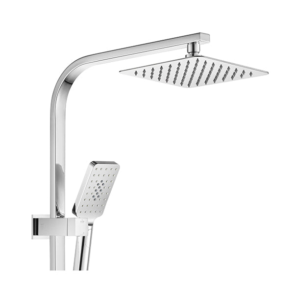 8 Inch Shower Head Square 3 Modes Handheld Heads Set High Pressure