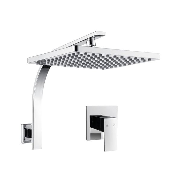 10 Inch Rain Shower Head Set Bathroom Wall