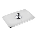 300X200Mm Rectangle Rainfall Bathroom Showerheads Abs Plastic Chrome