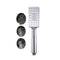 12 Inch Shower Head Set Round 3 Mode Handheld Head With Shower Mixer