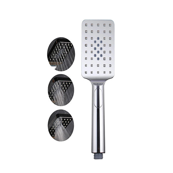 12 Inch Shower Head Set Round 3 Mode Handheld Head With Shower Mixer