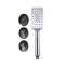 12 Inch Shower Head Set Round 3 Mode Handheld Head With Shower Taps