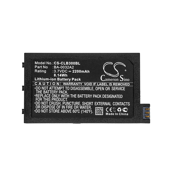 Cameron Sino Cs Clb300Bl 2200Mah Replacement Battery For Cipherlab