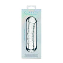 Clarity Seraphic Spiral 16 Cm Glass Dildo Clear