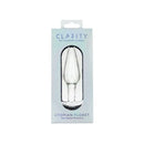 Clarity Utopian Floret Clear 11 Cm Glass Butt Plug