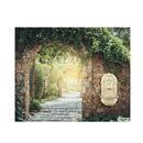Classic Solar Water Fountain Wall Mount Or Freestanding With Lighting