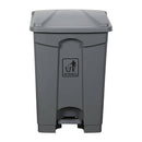 Cleanlink Rubbish Bin With Pedal Lid Grey