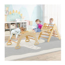 7 In 1 Wood Triangle Climbing Toys For Toddlers